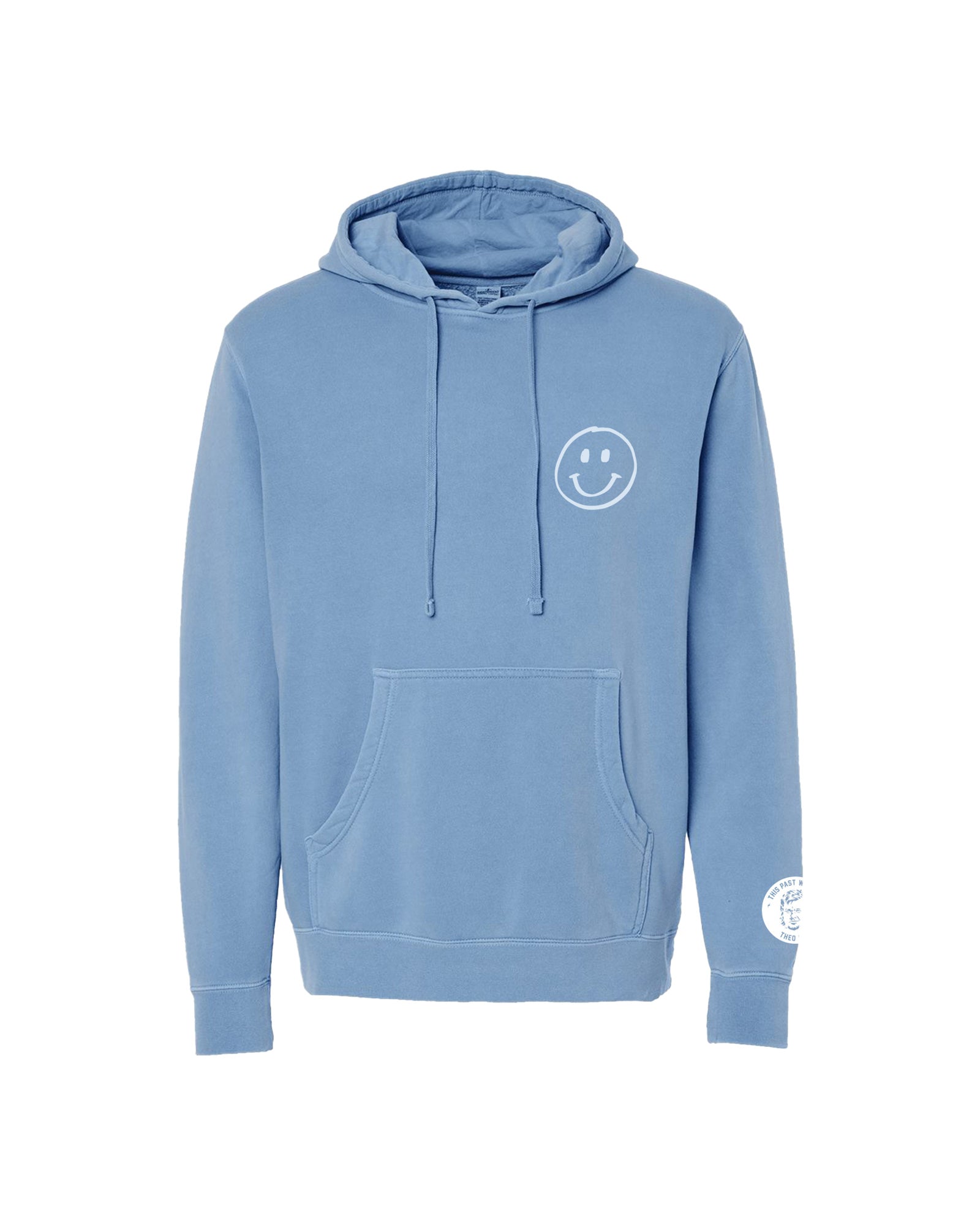 Be Good To Yourself Pigment Light Blue Hoodie