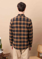 CHEMISE POMMARD CARREAUX MARRON