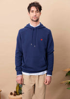 HOODIE CORTON MARINE