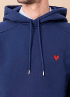 HOODIE CORTON MARINE
