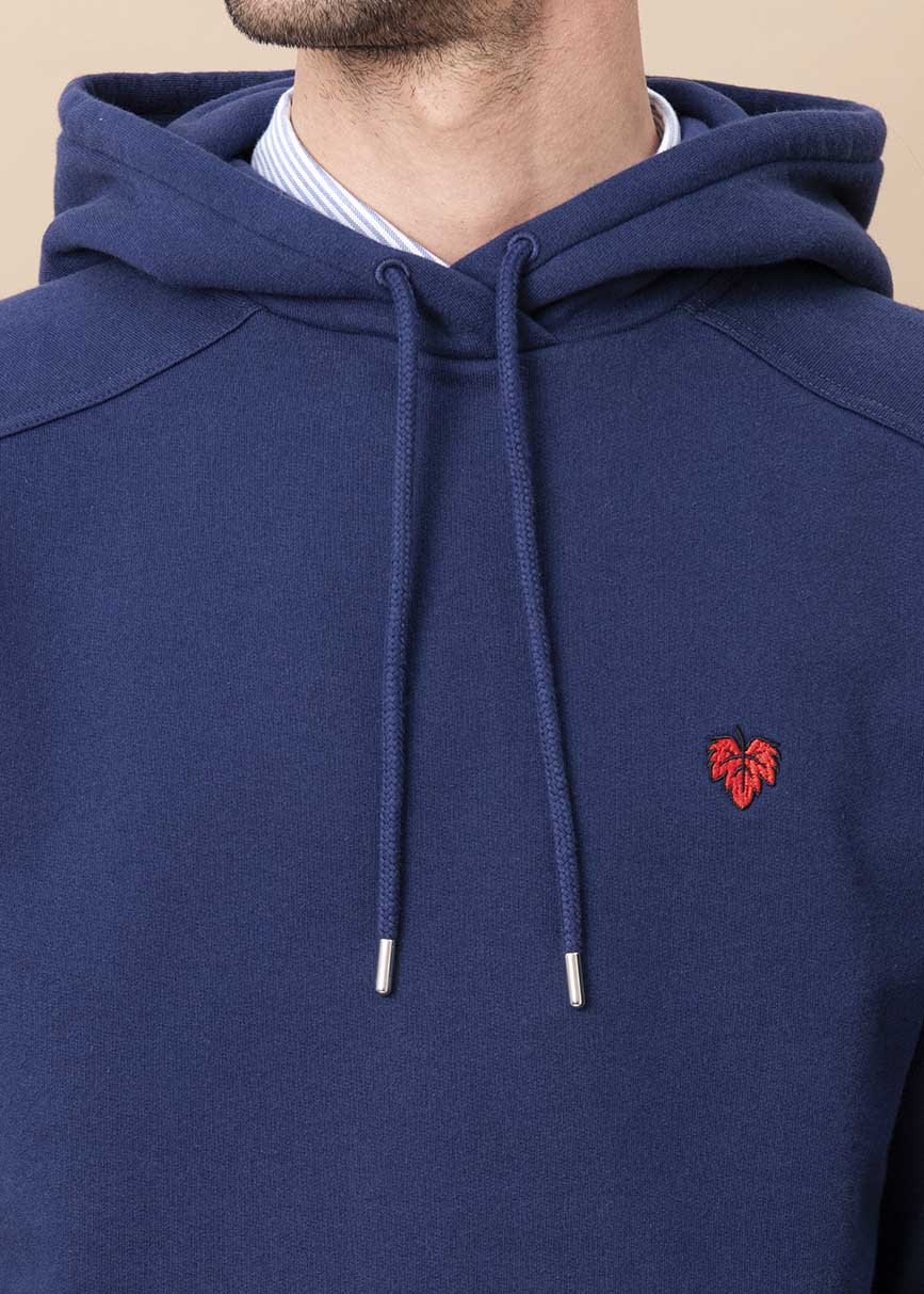 HOODIE CORTON MARINE
