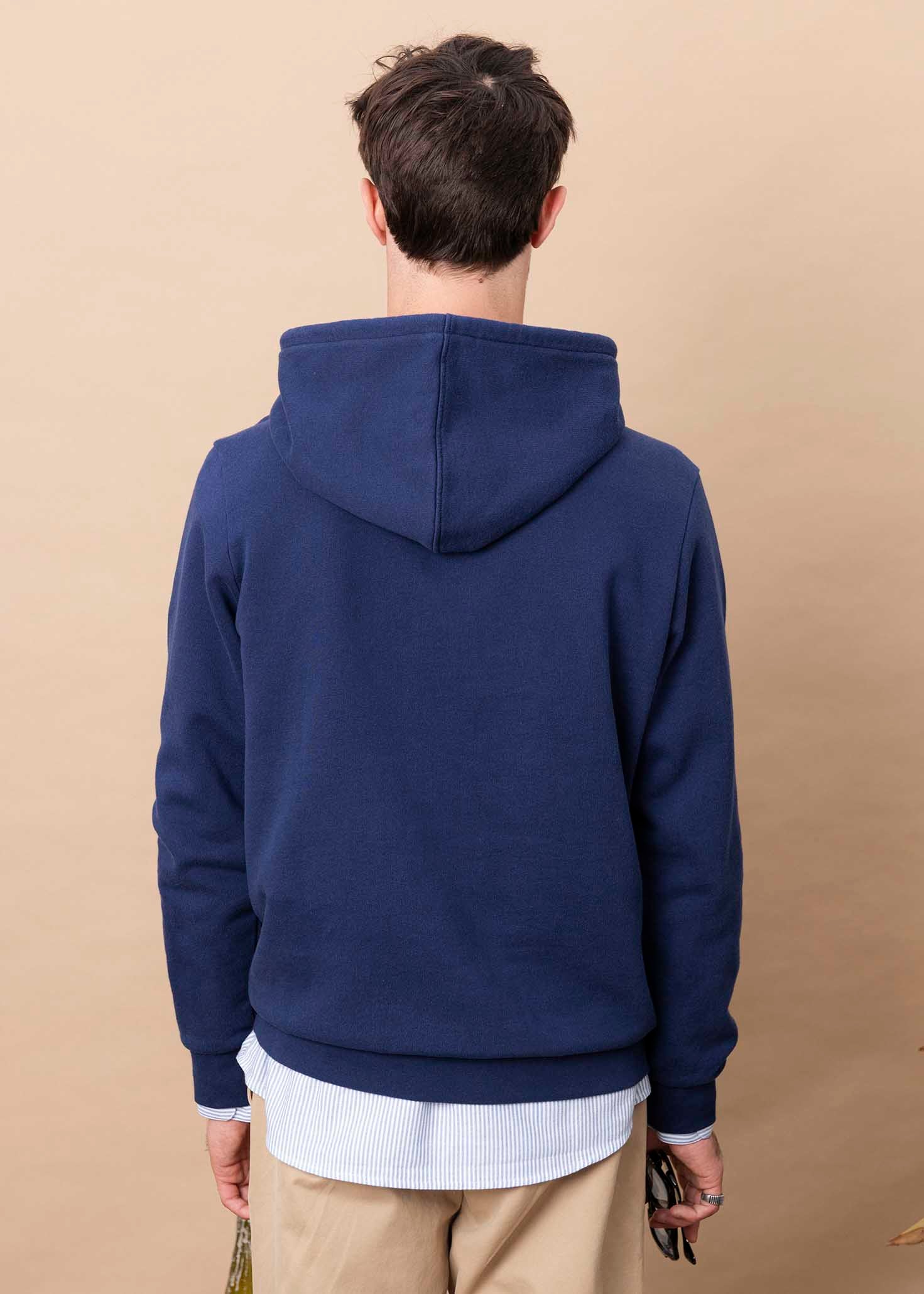 HOODIE CORTON MARINE