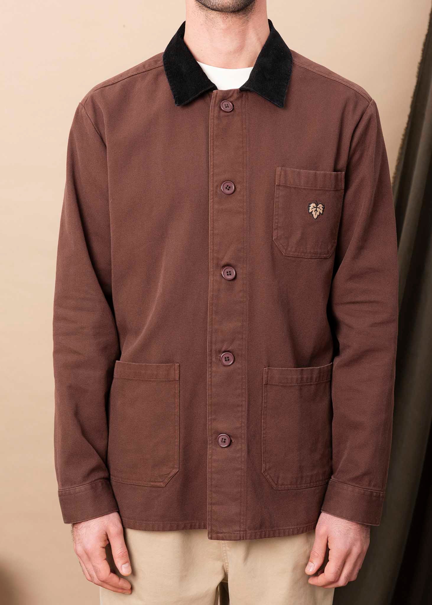 VESTE ROMANÉE MARRON
