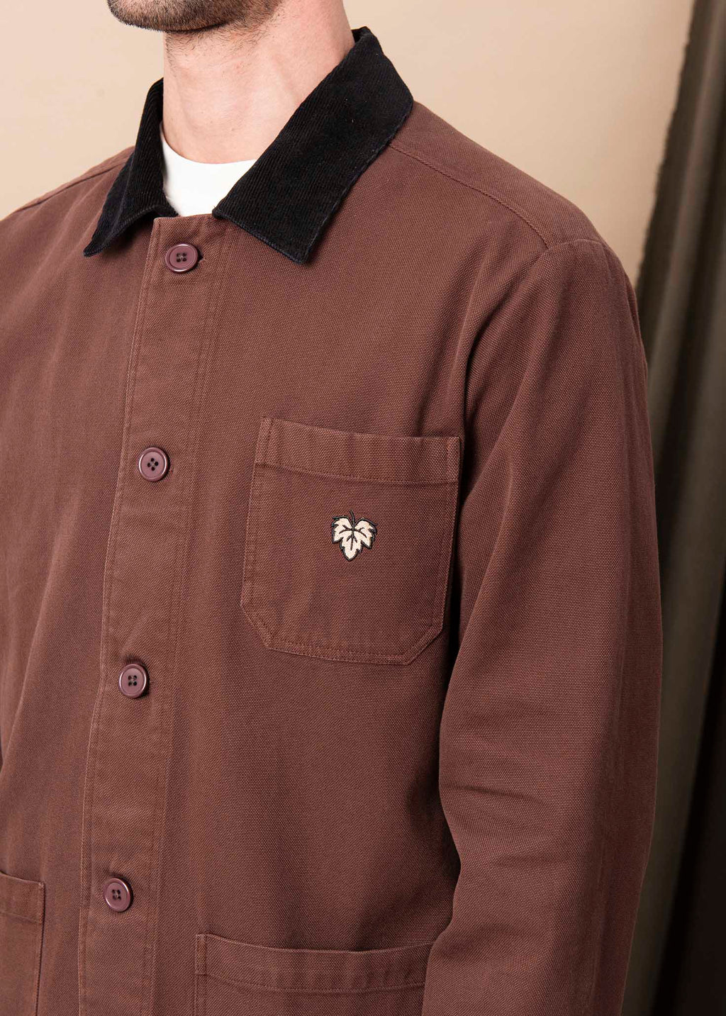 VESTE ROMANÉE MARRON