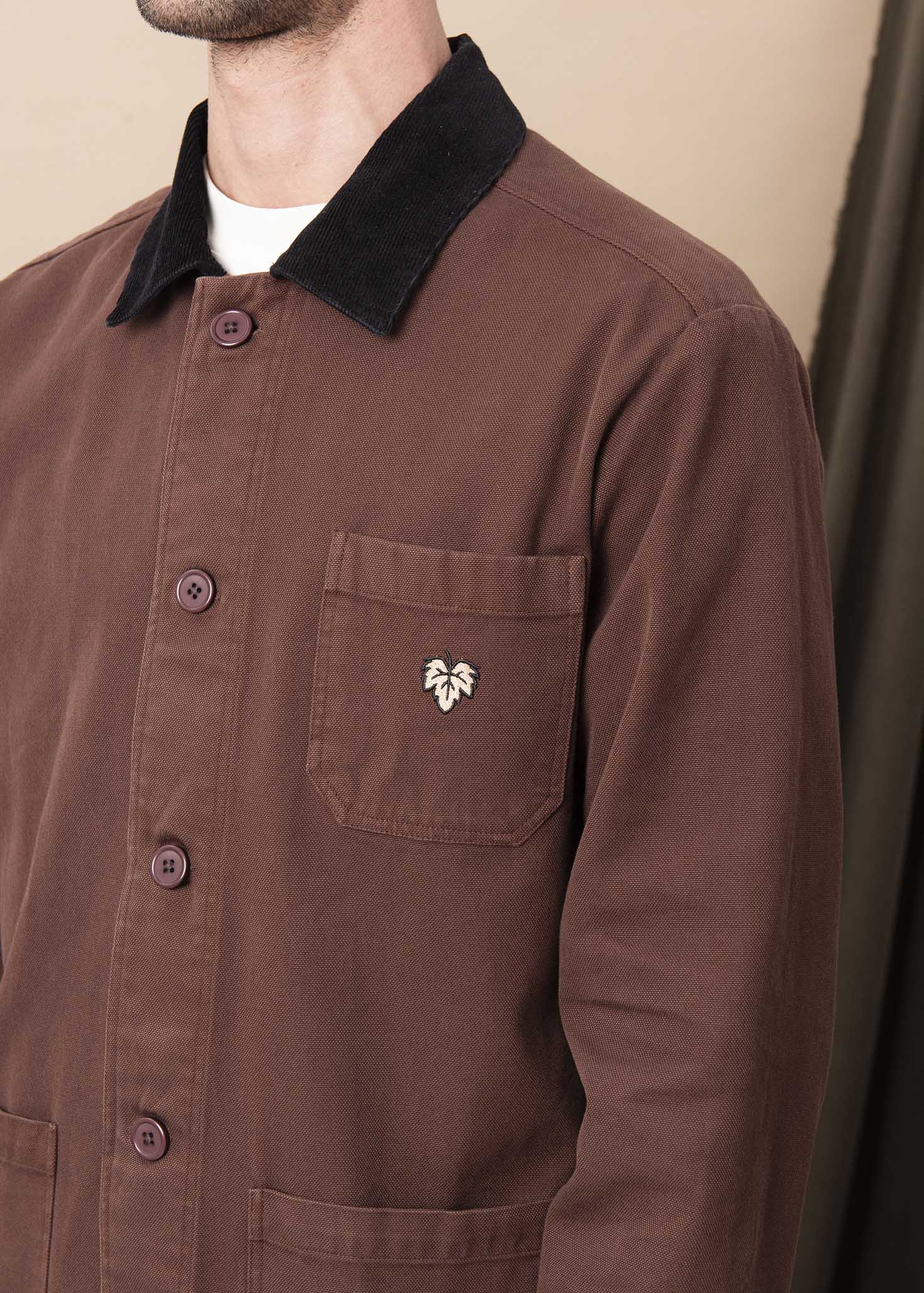 VESTE ROMANÉE MARRON