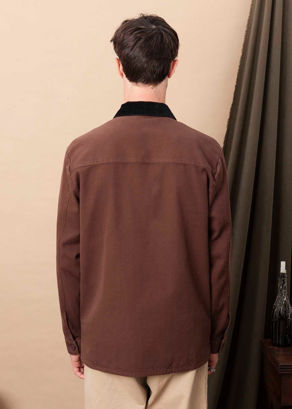VESTE ROMANÉE MARRON