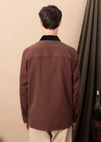 VESTE ROMANÉE MARRON