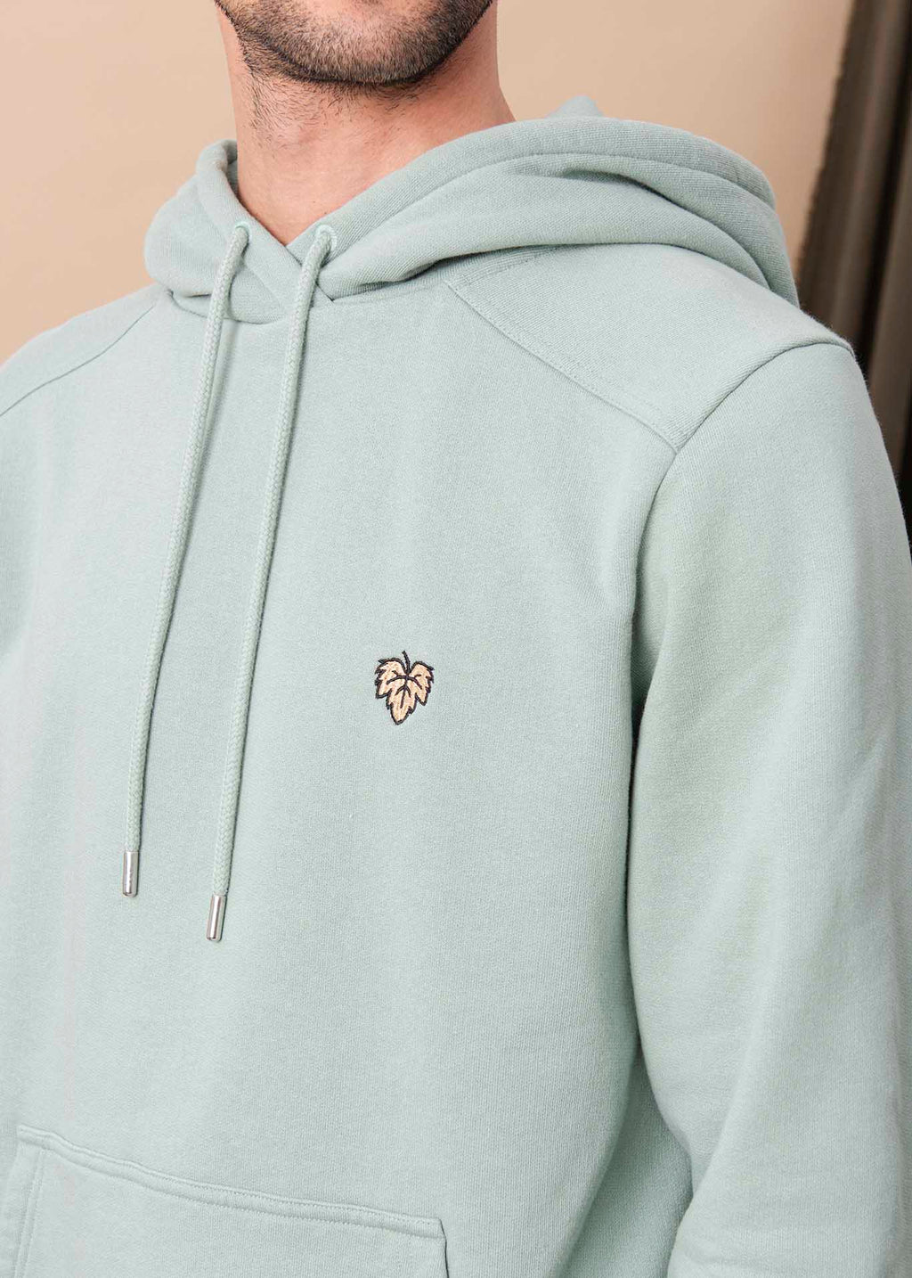 HOODIE CORTON EUCALYPTUS