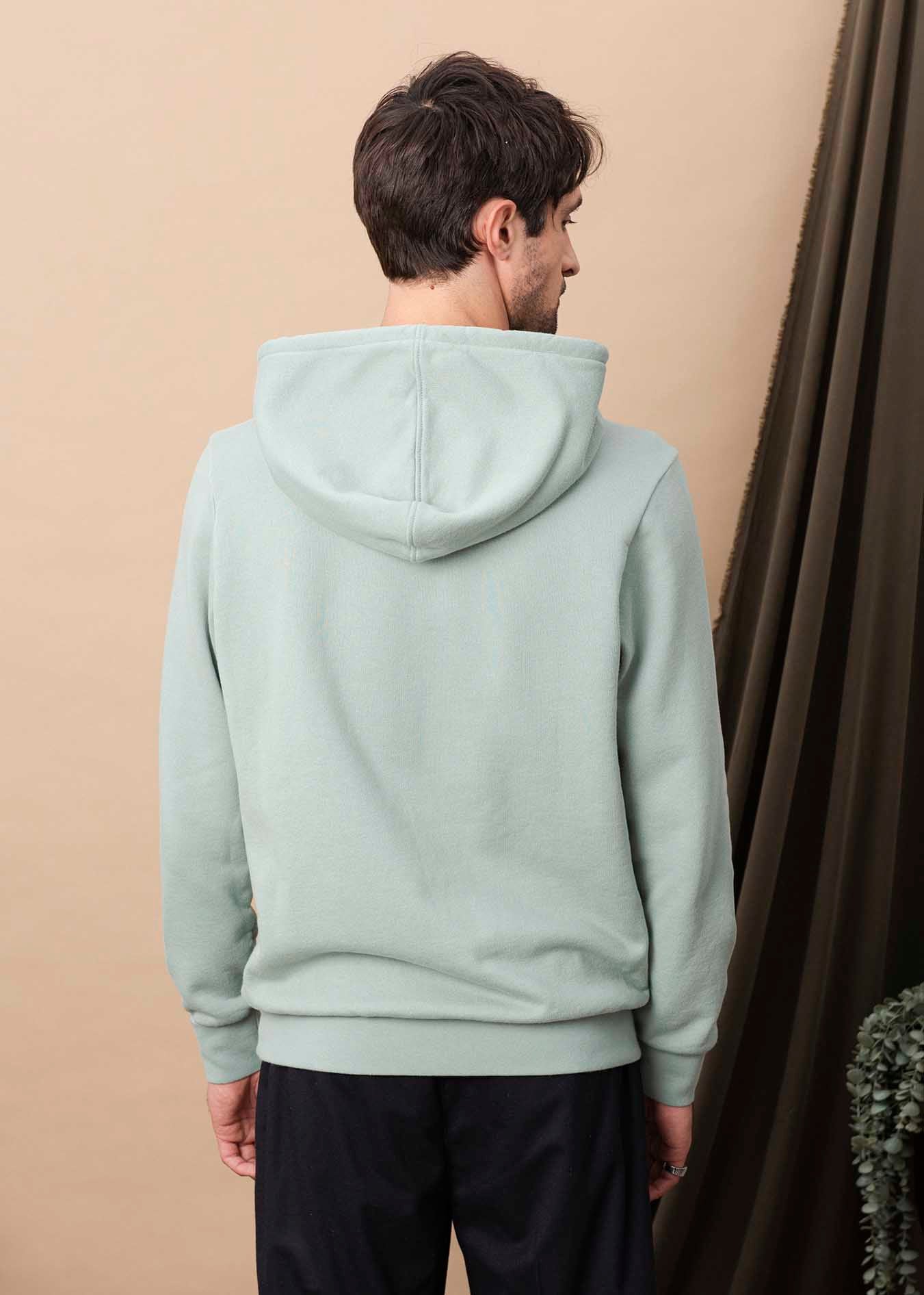 HOODIE CORTON EUCALYPTUS