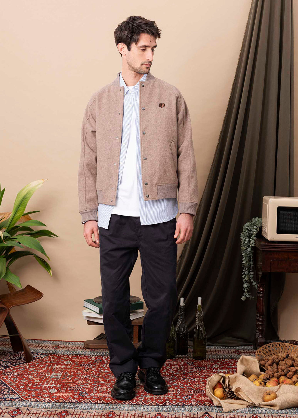 BLOUSON MEURSAULT TAUPE