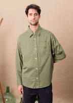 SURCHEMISE GIVRY TWILL KAKI