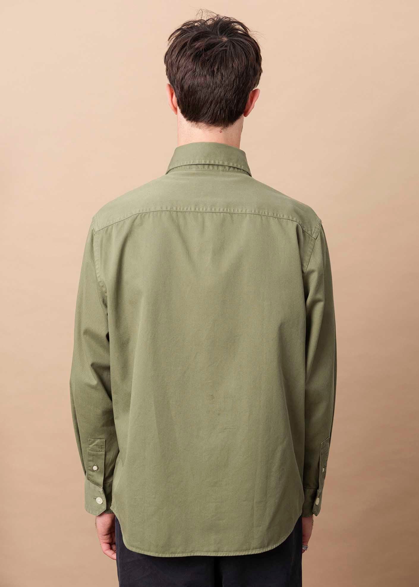 SURCHEMISE GIVRY TWILL KAKI