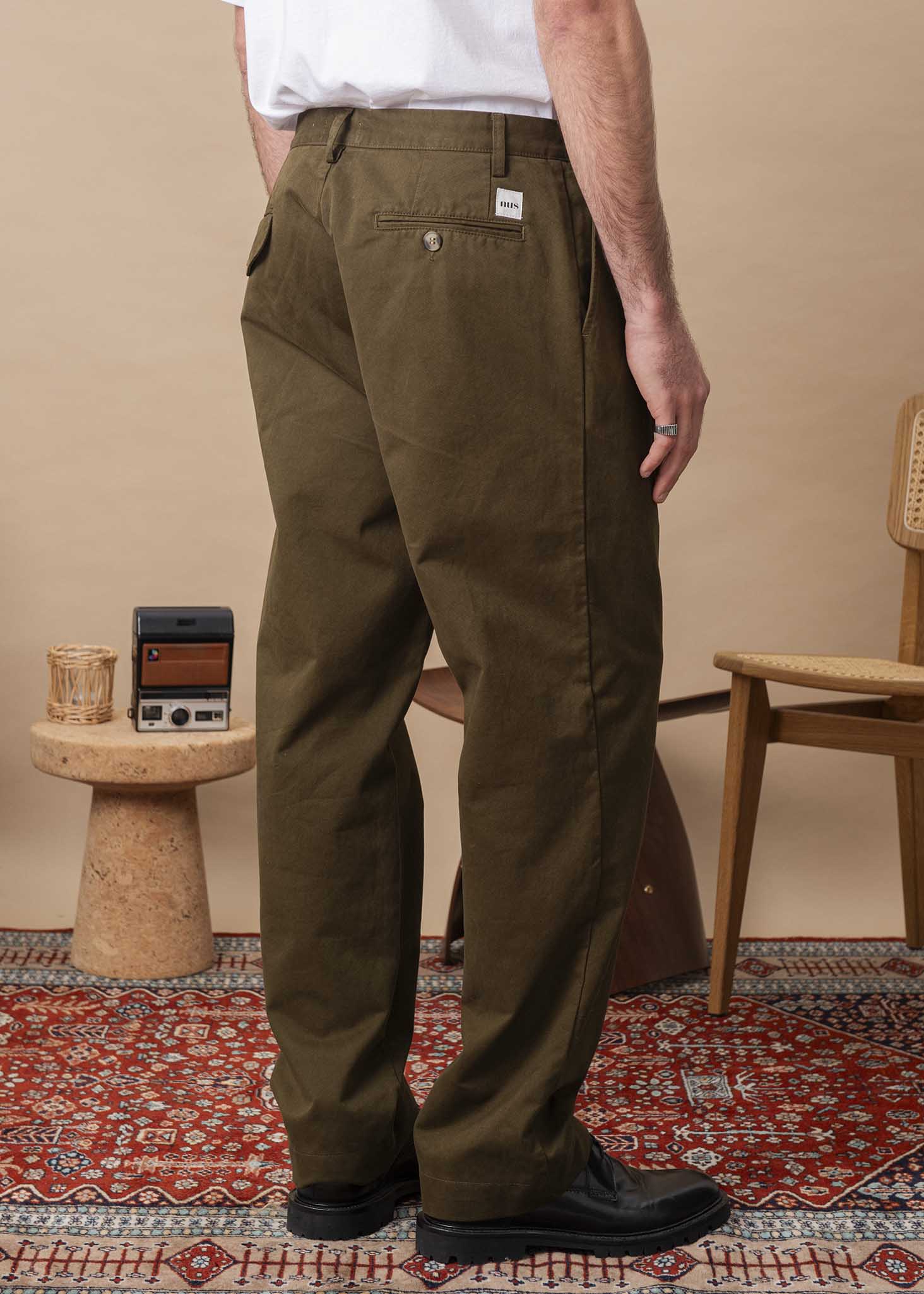 PANTALON PESSAC TWILL KAKI