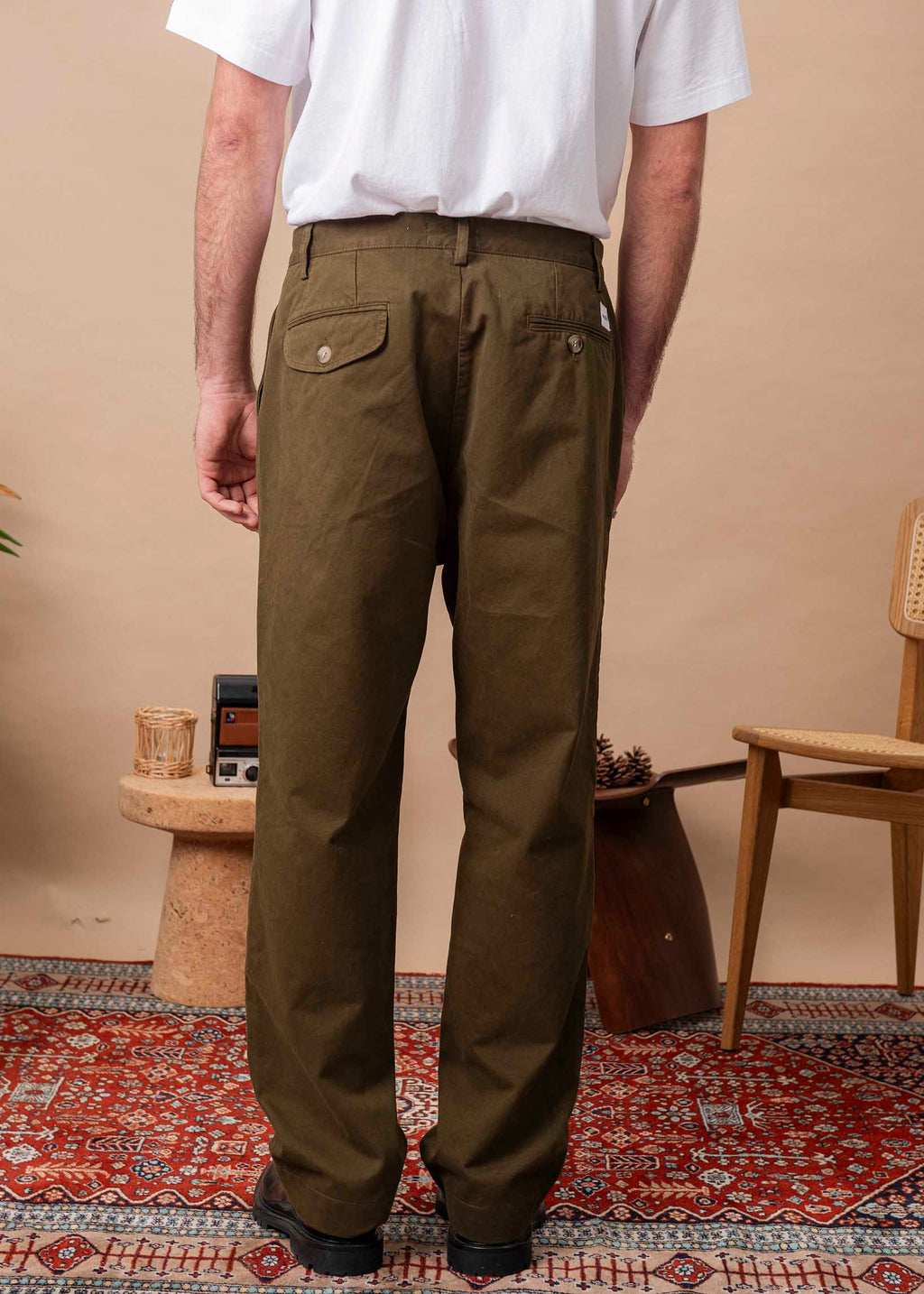 PANTALON PESSAC TWILL KAKI