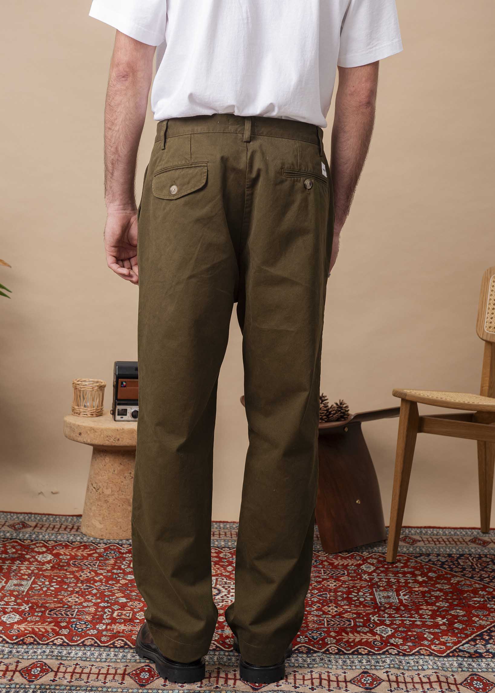 PANTALON PESSAC TWILL KAKI