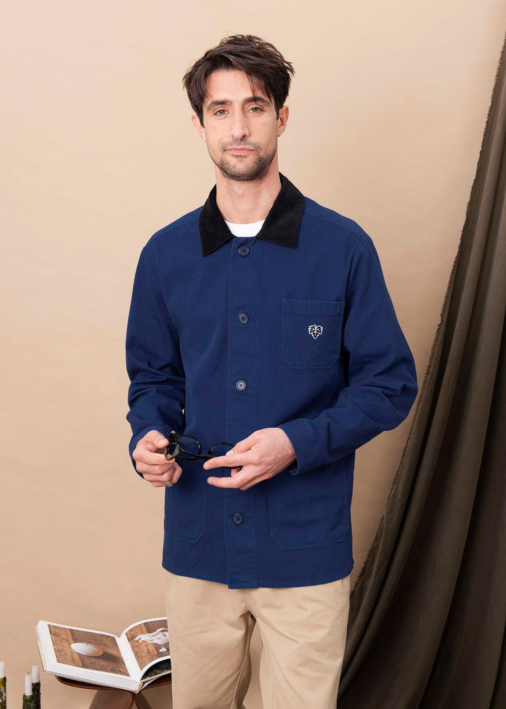VESTE ROMANÉE MARINE