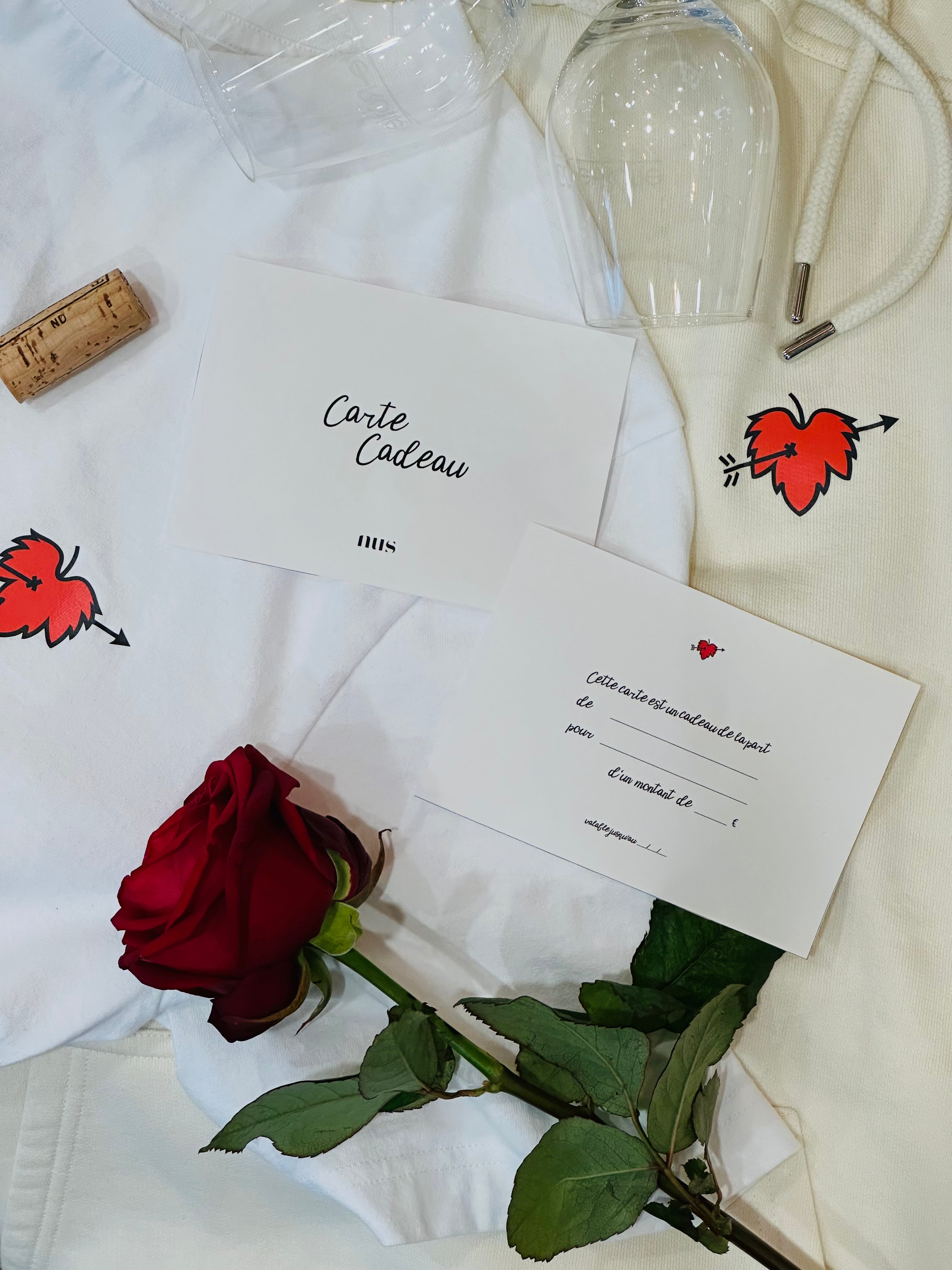 Carte cadeaux NUS