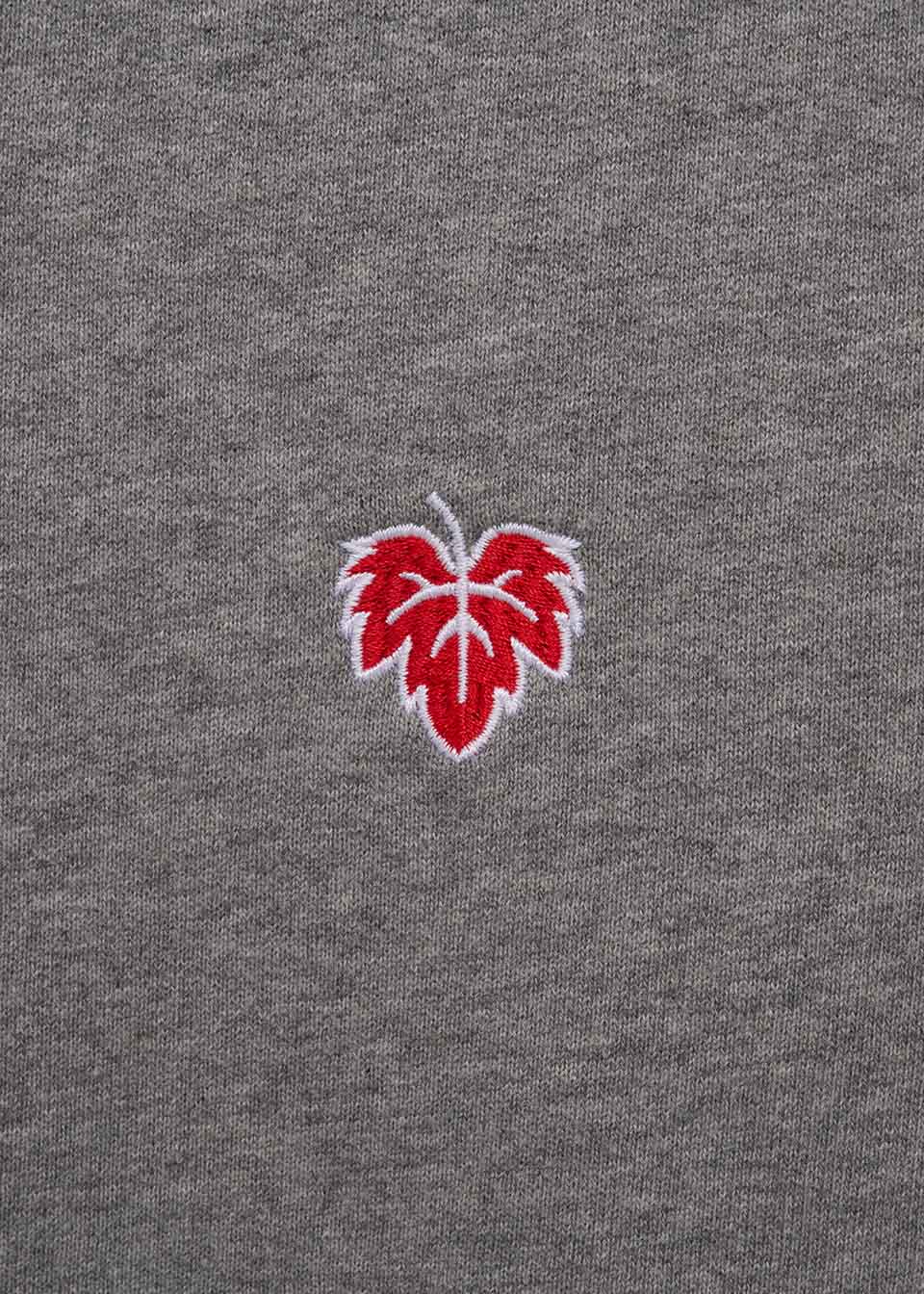 HOODIE CORTON GRIS CHINE
