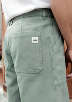 SHORT TWILL VERT SAUGE