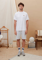 SHORT JERSEY GRIS CHINE