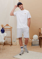 SHORT JERSEY GRIS CHINE