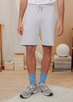 SHORT JERSEY GRIS CHINE