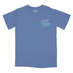 Gang Gang Palm Tree Periwinkle Tee