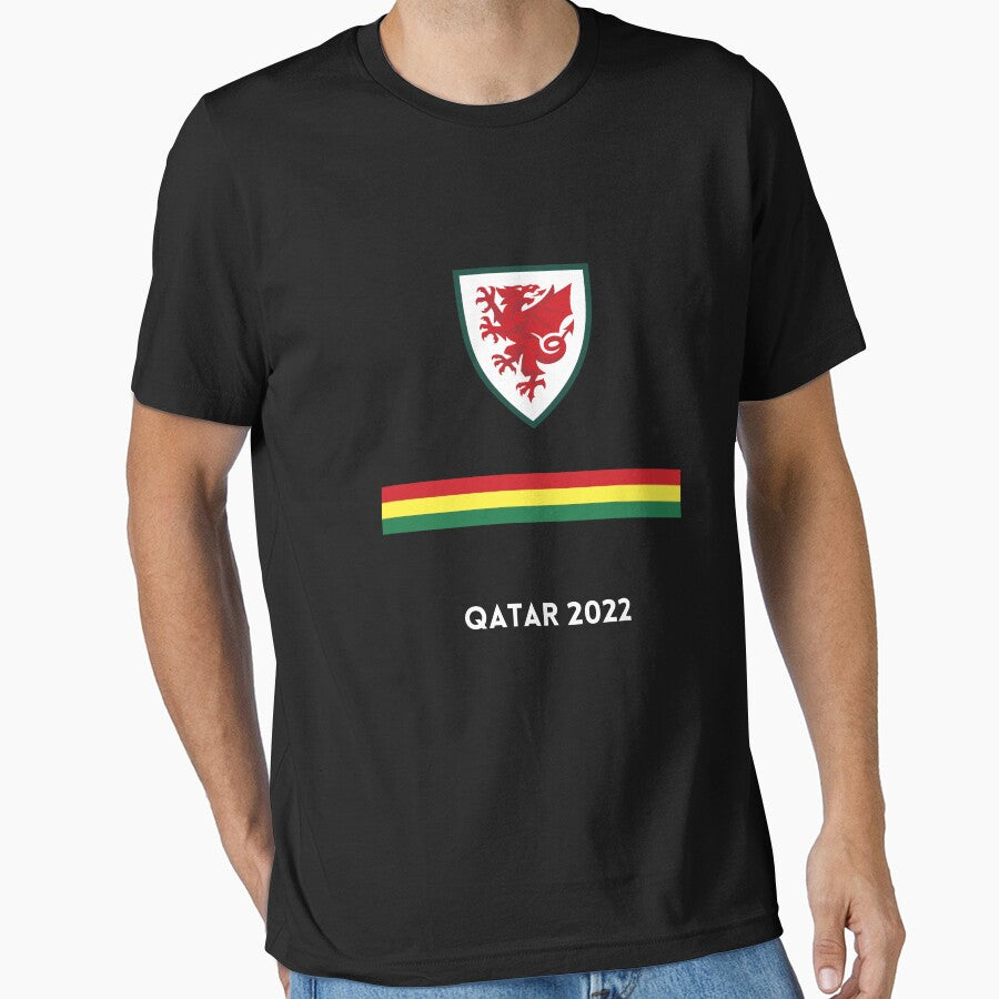 Rotterdam 2026 Travel Badge Tee - Netherlands City Skyline Black