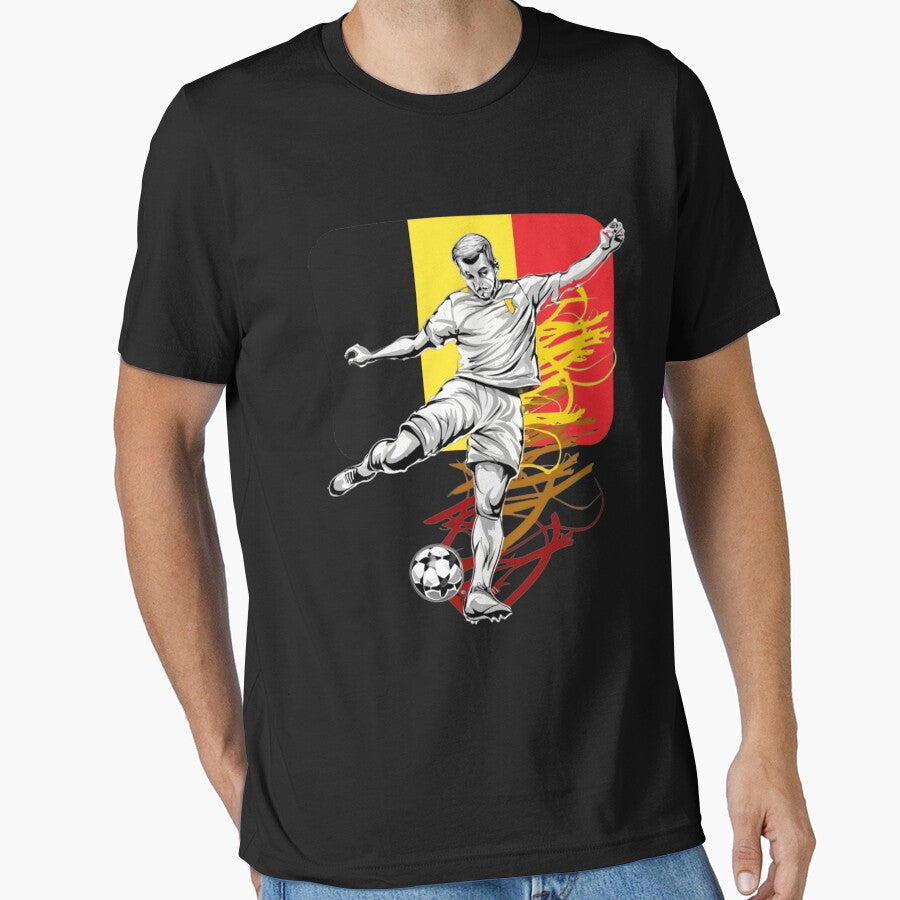 Sam Kerr Number 20 Soccer Tee - Australia Football Fan Gear Black