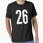 Soccer Ball Sticker Graphic Tee - Football Lovers Sports Shirt Black