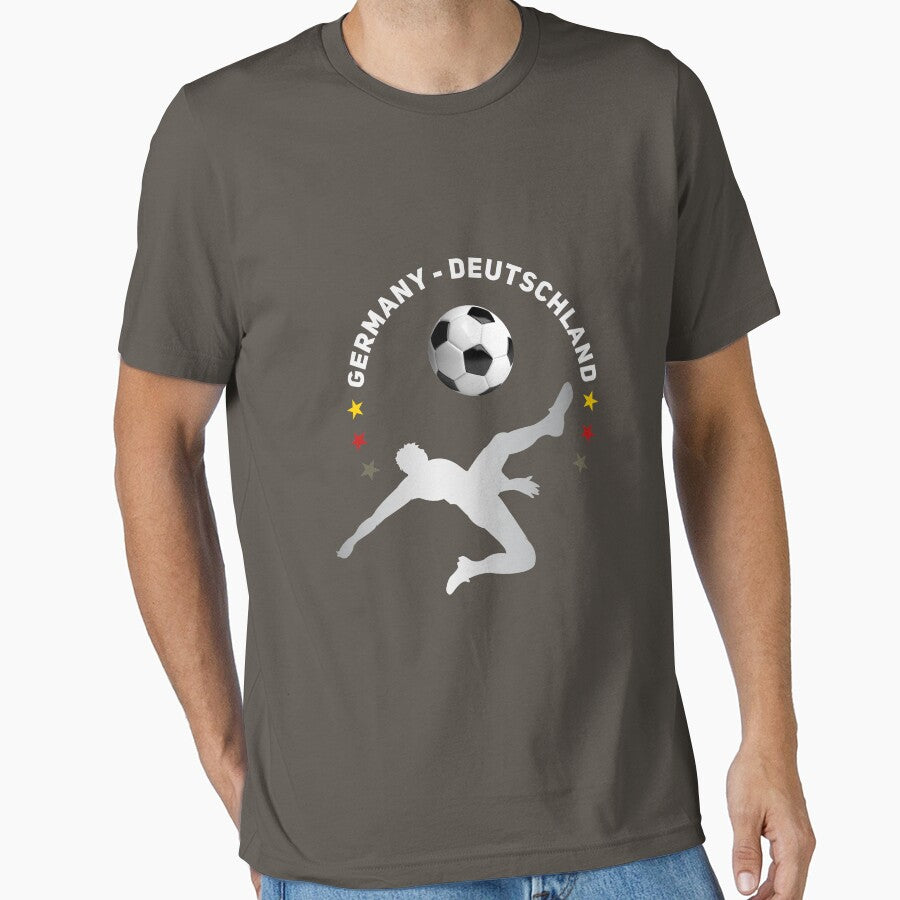 Portugal Football 2026 Graphic Tee - Barcelos Rooster Soccer Shirt Dark Grey