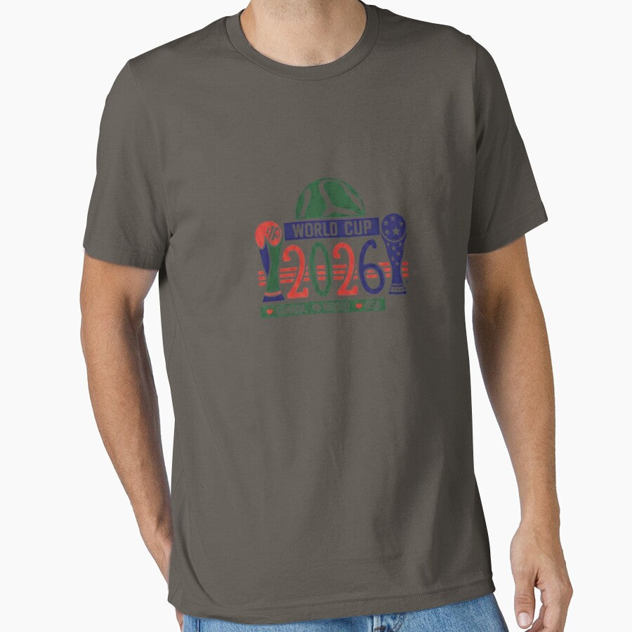 Champions of Europe Trophy Tee - Continental Football Winners Dark Grey