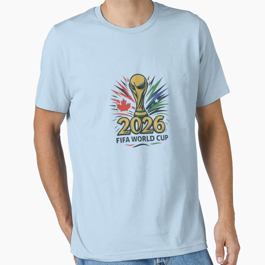 Ghana 2022 National Cup Tee - West African Football Fan Gear Light Blue