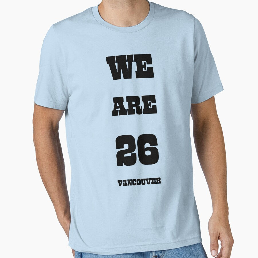 2026 Loading Cyberpunk Tee - Neon Glitch Art New Year Shirt Light Blue