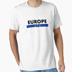 20 Euro Currency Graphic Tee - European Finance Inspired Shirt White