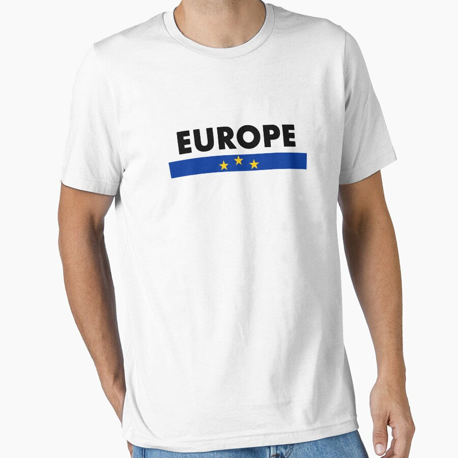 20 Euro Currency Graphic Tee - European Finance Inspired Shirt White