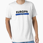 German Flag Football Player Tee - National Soccer Fan Apparel White