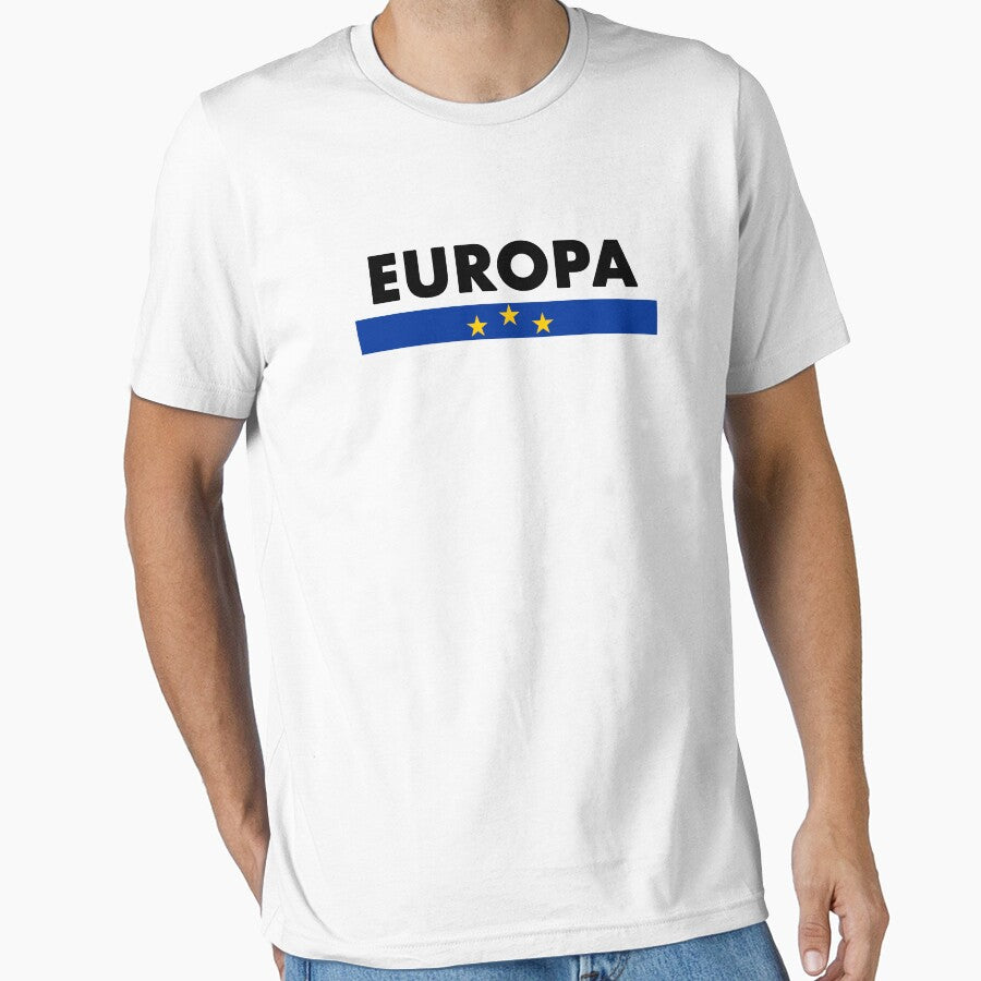 German Flag Football Player Tee - National Soccer Fan Apparel White