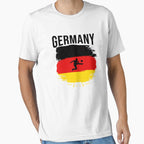 Stuttgart Soccer Fan Shirt - Number 1 German City Football Gear White