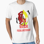 Japan 2026 Manga Soccer Tee - Grunge Flag Football Fan Gear White