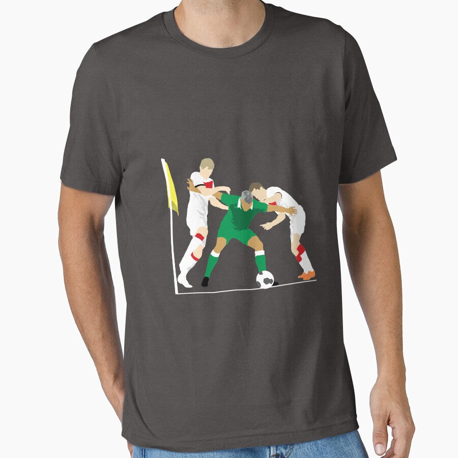 Mexico City Soccer 2026 Tee - World Cup Host City Fan Apparel Charcoal Heather