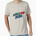 German Flag Football Player Tee - National Team Silhouette Art Creme