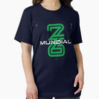 Deutschland Football Flag Tee - German Soccer Ball Design Dark Blue