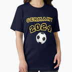 USA Canada Mexico 2026 Soccer Tee - North America Football Art Dark Blue