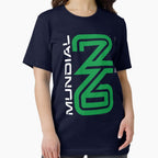 2026 International Football Art Tee - Global Soccer Event Shirt Dark Blue