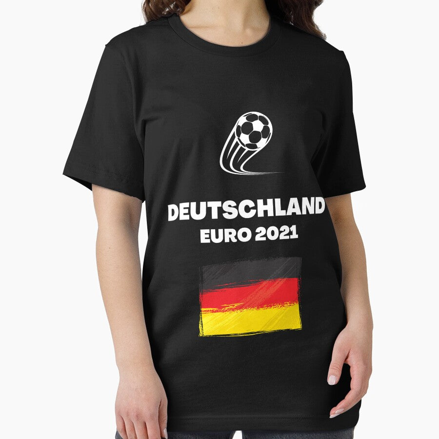 Euro 2021 Football Fan Gift - Championship Supporter Shirt Black