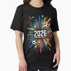 Canada New Year 2026 Shirt - Golden Maple Leaf Minimalist Tee Black