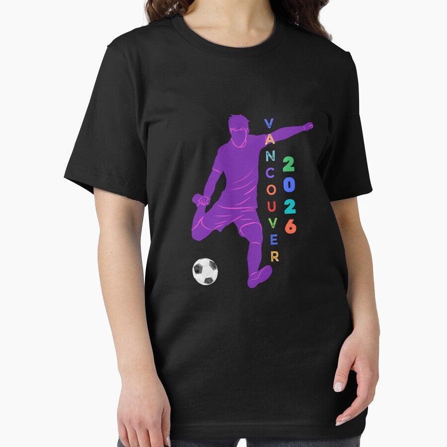 USA 2026 World Cup Fever Tee - Americas Football Fan Apparel Black