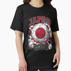 Portugal Football Fan Flag Tee - Portuguese Soccer Pride Shirt Black