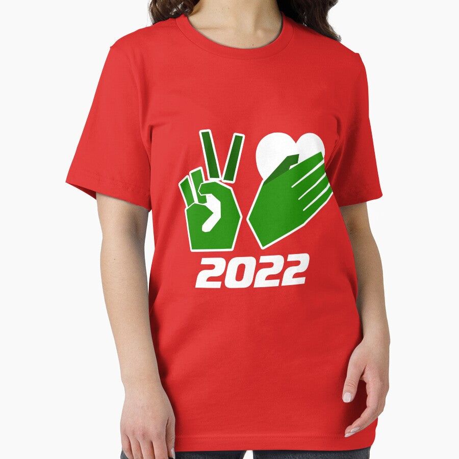 Belgium Football German Text Tee - European Soccer Fan Apparel Red